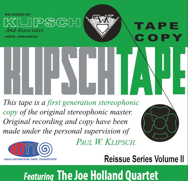 Klipsch Tape Reissues Vol.II – The Joe Holland Quartet DSD128